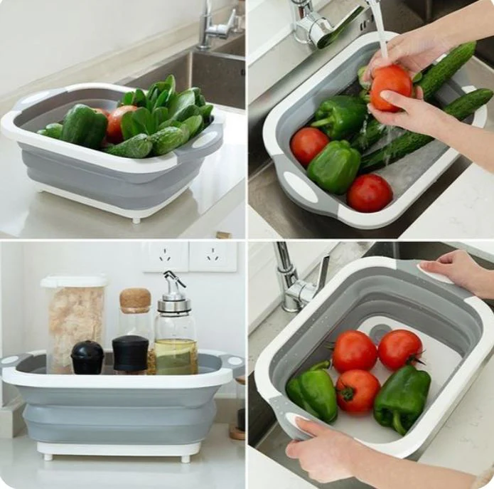 3-in-1 Collapsible Cutting Board - Image 5