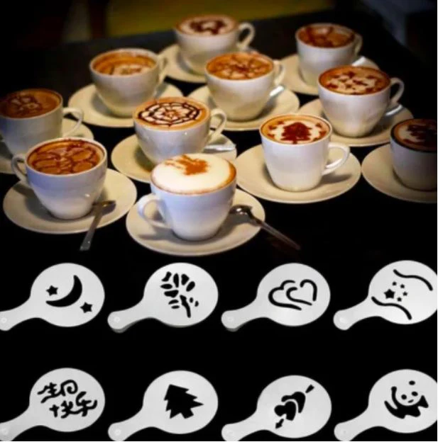 Coffee Designing Plates (Set of 16 pcs) - Image 5